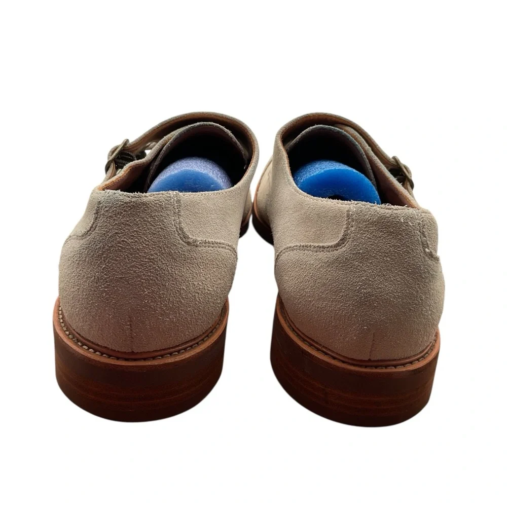Gordon Rush Light Tan‎ Monk Strap Oxfords